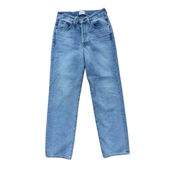 Citizens of Humanity Elle V Front Jean 27 Straight Leg - Picture 1 of 7